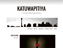 Tablet Screenshot of katuwapitiya.com